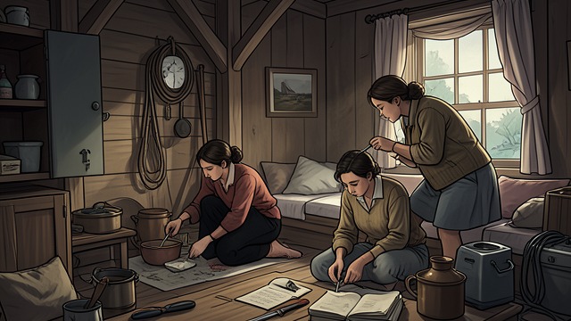 A Home Kept in Readiness from "David Copperfield". A Home Kept in Readiness Waiting without accusation Mrs. Gummidge maintains the boat-house and its familiar routines while Daniel is away.