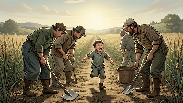 A New Start Abroad from "David Copperfield". A New Start Abroad Hope tested by work The emigrants build lives through farming, service, and community ties.
