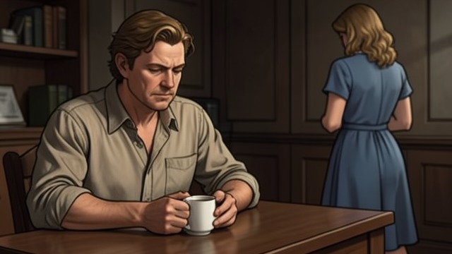 The House Goes Quiet from "Night Train". The House Goes Quiet Miriam's Silence Tom tells Mike that Miriam has been very quiet since Jennifer's death.