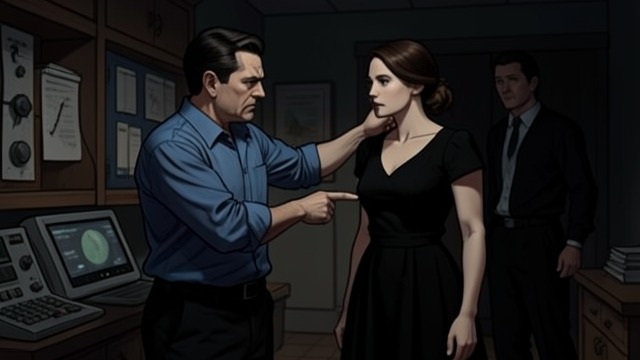 The Father's Question from "Night Train". The Father's Question Seeking a Who Tom rejects the apparent suicide and names Trader as the likely killer.