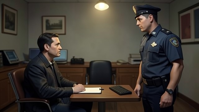 Rights in the Interview Room from "Night Train". Rights in the Interview Room A Legal Threshold Trader asks whether he is under arrest and whether he can call a lawyer.