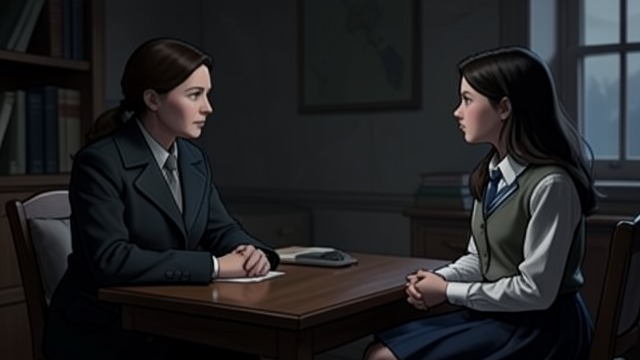 A Daughter Asked to Understand from "Night Train". A Daughter Asked to Understand Miriam's Request Miriam asks Mike to explain who Jennifer was, explicitly because Mike is a woman.