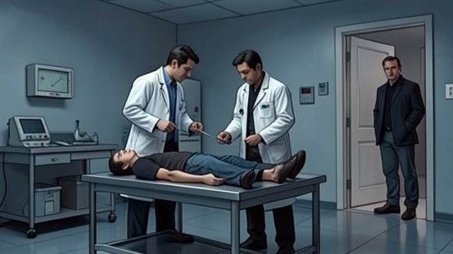 Death Entering the Morgue from "Night Train". Death Entering the Morgue Routine Procedure Suspicious and unattended deaths are brought to the Chief Medical Examiner's office for examination.