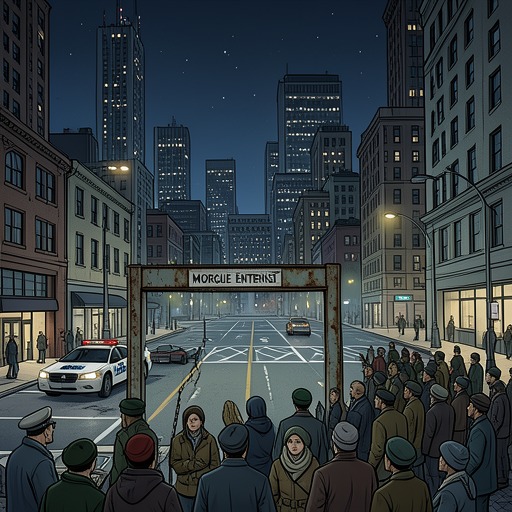The City and Its Institutions from "Night Train". This theme-focused thread examines the systems that classify death, regulate investigation, and shape what can count as an official answer.