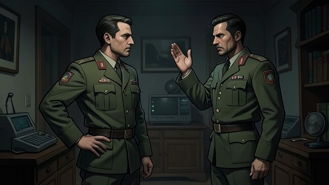 A Duel in the Riding School from "An Officer and a Spy". A Duel in the Riding School Words become weapons After Henry calls Picquart a liar in open court, Picquart challenges him.