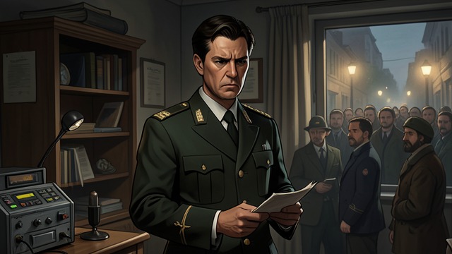 Gonse’s Ultimatum from "An Officer and a Spy". Gonse’s Ultimatum Secrecy demands silence Charles-Arthur Gonse tells Georges Picquart to stop investigating Dreyfus and warns him against disclosure.