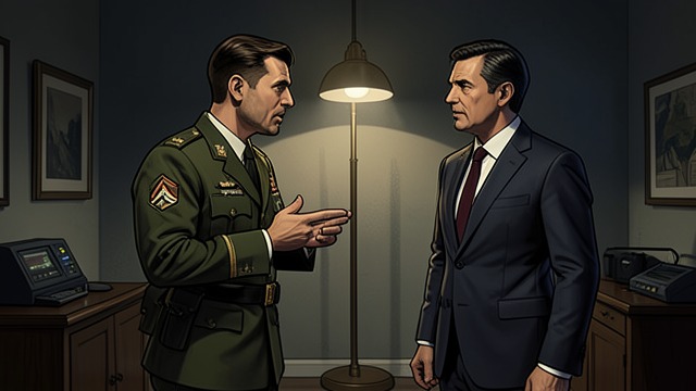 Information Leaves the Army from "An Officer and a Spy". Information Leaves the Army A careful intermediary Georges Picquart tells Louis Leblois what he has discovered and why the army’s refusal to investigate is…