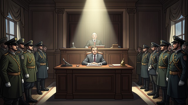 Dreyfus’s Closed Trial from "An Officer and a Spy". Dreyfus’s Closed Trial Closed proceedings The First Permanent Court-Martial of the Military Government of Paris excludes spectators and hears evidence in…
