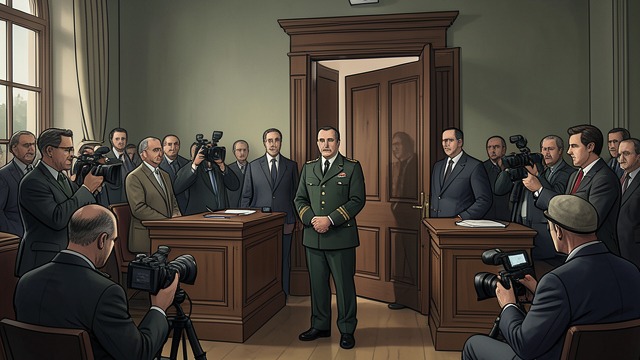 Rennes Under Pressure from "An Officer and a Spy". Rennes Under Pressure A crowded courtroom The Rennes retrial attracts reporters and observers from across Europe.