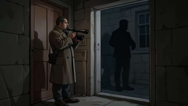 The Rue de Lille from "An Officer and a Spy". The Rue de Lille A covert vantage point Desvernine rents an apartment opposite the German Embassy and installs a telescope and camera.