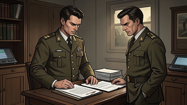 The File Dispute from "An Officer and a Spy". The File Dispute A secret withheld Picquart tries to understand the Dreyfus dossier while Henry and senior officials keep control of its contents.