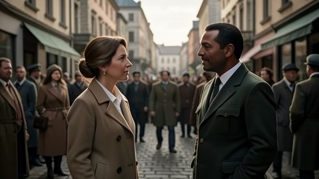 A Choice to Return from "An Officer and a Spy". A Choice to Return Love amid public danger Pauline and Picquart maintain their connection despite surveillance, scandal, and exile.