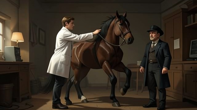 The Horse Expert’s Lesson from "All Creatures Great and Small". The Horse Expert’s Lesson A Confident Student As a young student, Herriot admires a real horse and imagines his new knowledge makes him an expert.
