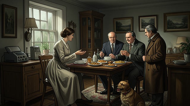 A Home of Familiar Rhythms from "All Creatures Great and Small". A Home of Familiar Rhythms Shared Routine Meals, calls, dogs, and arguments structure life at Skeldale House. Mrs.