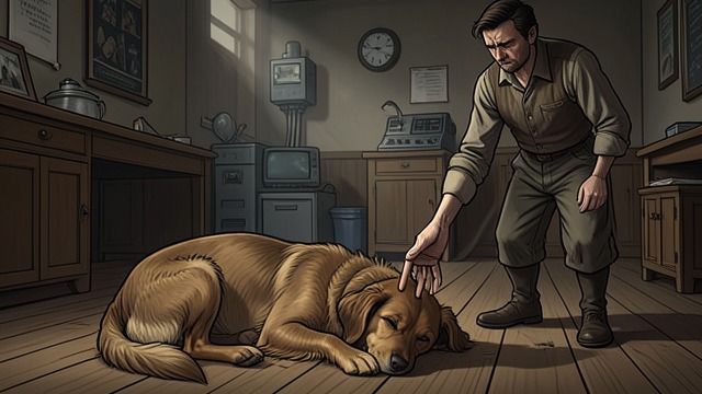 Bob’s Final Illness from "All Creatures Great and Small". Bob’s Final Illness No Cure Available Mr. Dean’s elderly dog Bob has a large, inoperable growth and visible distress.