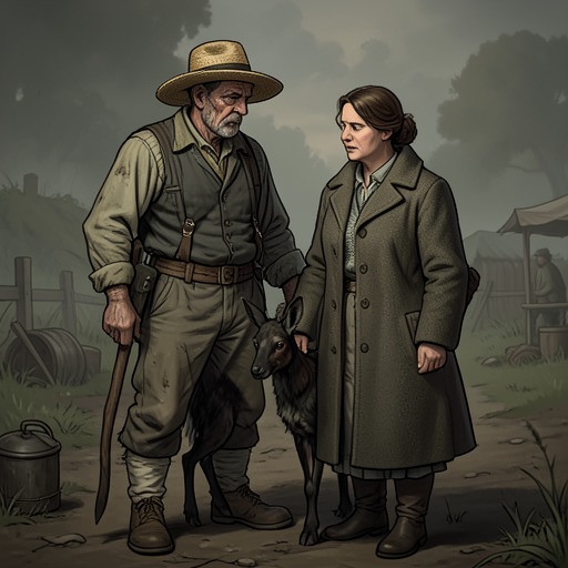 Lives That Depend on Small Farmers from "All Creatures Great and Small". This flow traces the pressures on small farming households and the devotion that sustains their work and animals.