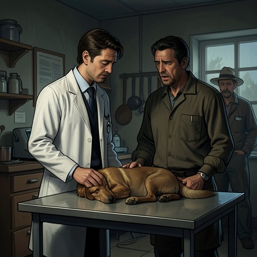 The Limits of Medical Certainty from "All Creatures Great and Small". This flow follows cases in which diagnosis and treatment remain uncertain, forcing Herriot to act without the comfort of guaranteed outcomes.