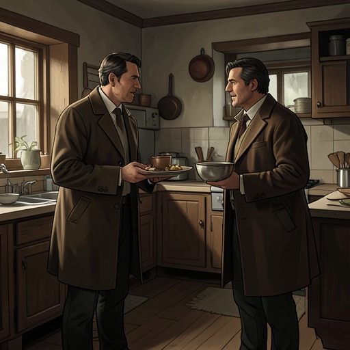 Siegfried and Tristan’s Brotherly Pattern from "All Creatures Great and Small". This flow follows the Farnon brothers through repeated quarrels, comic dismissals, and enduring affection.