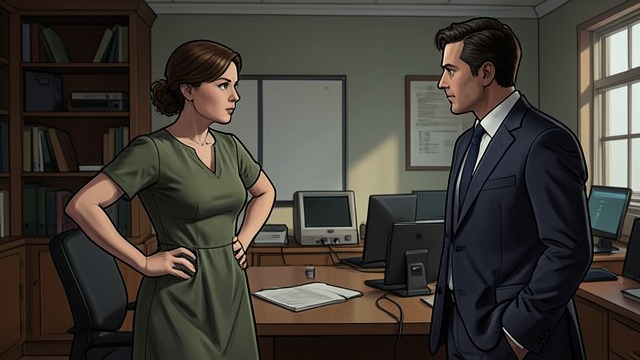 A More Assertive Emma from "Can You Keep a Secret". Owning Her Choices Speaking Plainly Emma challenges Nick for taking credit for her idea and asks Paul for a promotion.