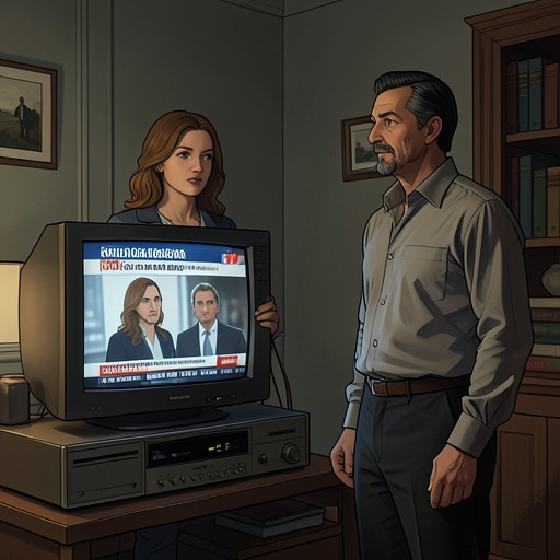 The Television Exposure Crisis from "Can You Keep a Secret". Jack Harper’s attempt to describe a target customer turns Emma Corrigan’s private disclosures into a public and professional crisis.