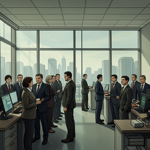 The Office’s Performance Culture from "Can You Keep a Secret". Panther Corporation’s staff perform competence for their founder, exposing the distance between business jargon and practical judgment.