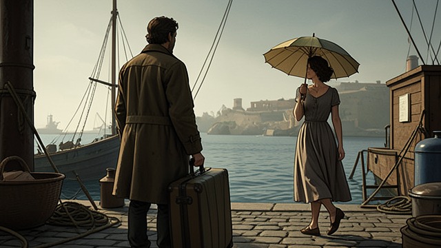 Departure for Malta from "Les liaisons dangereuses". Renunciation The Letters Returned Danceny gives Madame de Rosemonde Cécile’s letters and asks whether he has met his obligations.
