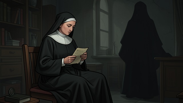 A Convent Scruple from "Les liaisons dangereuses". Love Meets Religious Fear A Brief Rupture After confession, Cécile becomes afraid that her love is sinful and tries to end the correspondence.