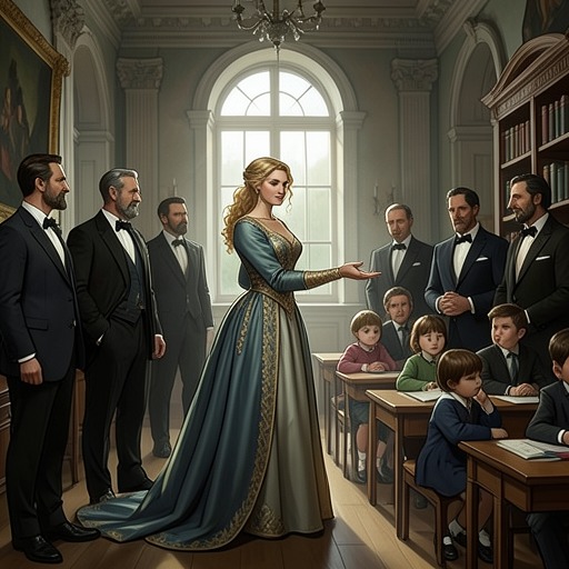 The Social Education of Women from "Les liaisons dangereuses". This thread traces how convent schooling, family authority, and worldly manipulation shape the women’s unequal preparation for society.