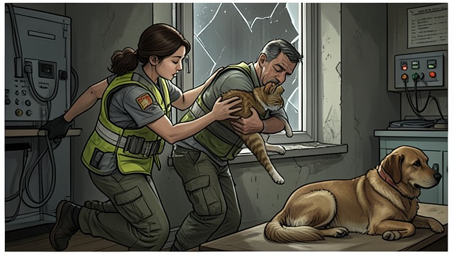 First Impressions from "A Dog's Way Home". First Impressions A meeting through rescue Olivia meets Lucas while helping remove cats from the abandoned house.