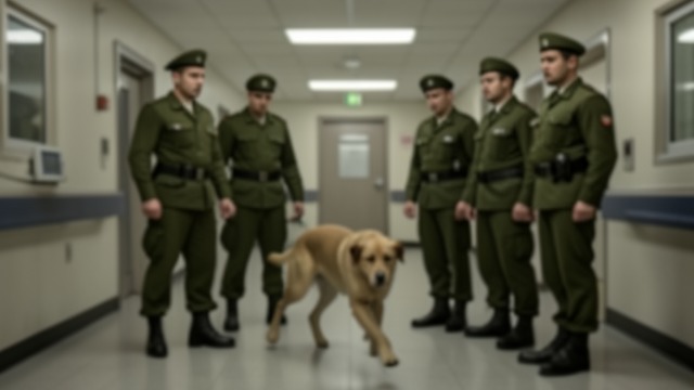 Home Through the Hospital from "A Dog's Way Home". Home Through the Hospital A surprising entrance Bella reaches the VA hospital and walks into the building where she once visited patients.
