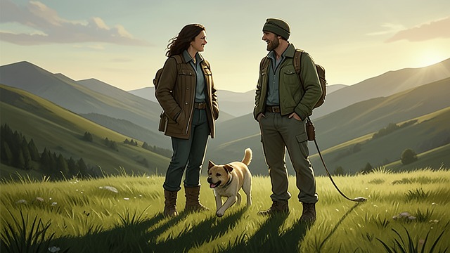 From Banter to Dating from "A Dog's Way Home". From Banter to Dating Friendship takes shape Olivia and Lucas trade jokes while walking Bella and visiting the hospital.