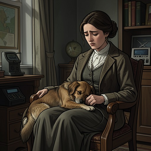 Bella as a Comforting Presence from "A Dog's Way Home". Bella’s instinct to approach distress turns into a recurring vocation that supports Terri, veterans, and people met along her journey.