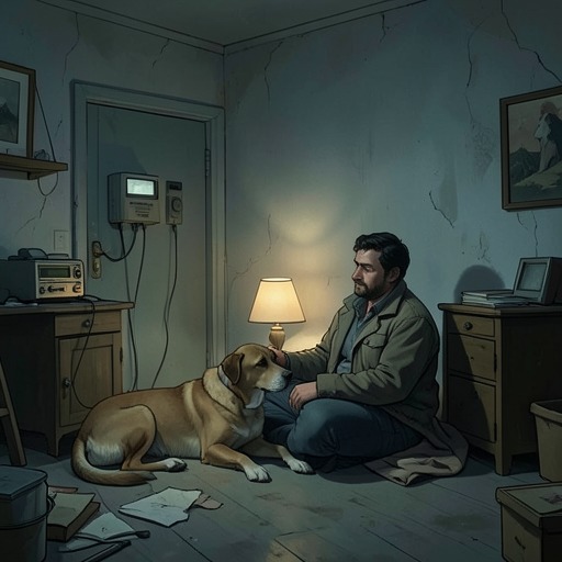 Axel and Bella’s Brief Family from "A Dog's Way Home". Bella’s companionship gives Axel warmth and connection, while his worsening isolation reveals the limits of devotion without sustained human support.