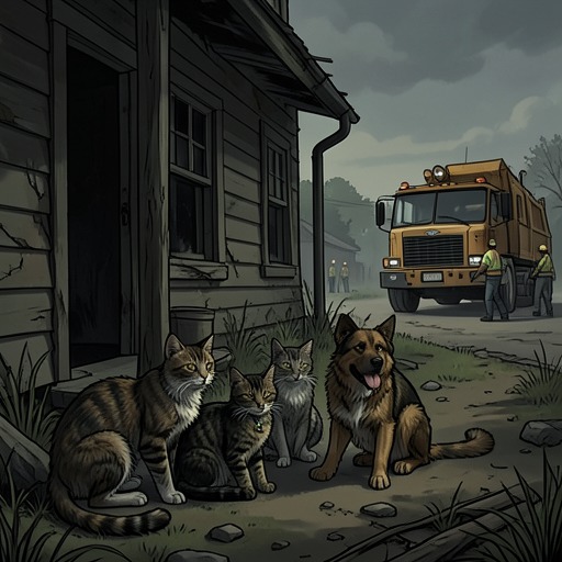 The Cats’ Shelter from "A Dog's Way Home". This thread follows the feral colony from threatened refuge through rescue efforts, contested demolition, and eventual protection.