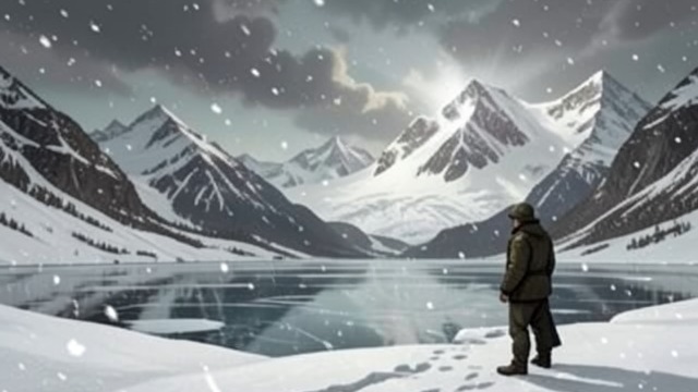 The Mountain’s Indifference from "The Eight Mountains: A Novel". The Mountain’s Indifference Beauty and Danger An avalanche breaks through the frozen lake and kills trout near Barma.