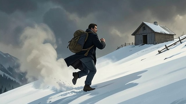 The Avalanche and Its Guilt from "The Eight Mountains: A Novel". The Avalanche and Its Guilt A Fatal Crossing Giovanni and Piero cross a sun-warmed slope on Sassolungo.
