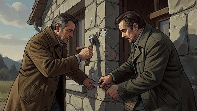 Reunion Through Work from "The Eight Mountains: A Novel". Reunion Through Work Common Ground Pietro returns after Giovanni’s death, and Bruno guides him to the inherited ruin.