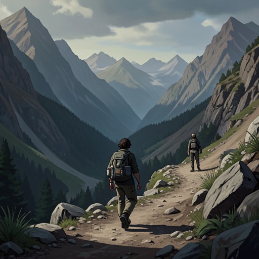 Pietro’s Departure and Return from "The Eight Mountains: A Novel". Pietro repeatedly leaves for cities and distant mountains, while his returns reveal what departure cannot sever.