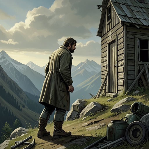 The Farm Against Its Landscape from "The Eight Mountains: A Novel". Bruno’s effort to revive a mountain farm confronts changing economics, labor demands, family inheritance, and the landscape’s gradual reclamation.
