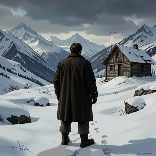 Bruno’s Life as a Mountain Man from "The Eight Mountains: A Novel". Bruno’s path from neglected village boy to skilled builder, mountain farmer, and isolated survivor traces his effort to choose a life rooted in place.