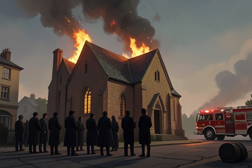 Wave of Norwegian church arsons in 1992 from "Lords of Chaos". The Wave of Norwegian church arsons in 1992 was a series of fires at churches in Norway that became a potent symbol in the conflict between parts of the Black…