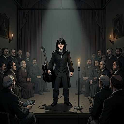 From Occult Rock to Black Metal from "Lords of Chaos". This thread traces how earlier rock and metal experiments with dark imagery became the musical and theatrical foundations of Black Metal.