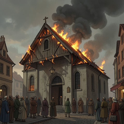 The Church Arsons and Their Aftermath from "Lords of Chaos". This thread traces the symbolic campaign against Christian buildings from its early fires through police attention, trials, and public memory.