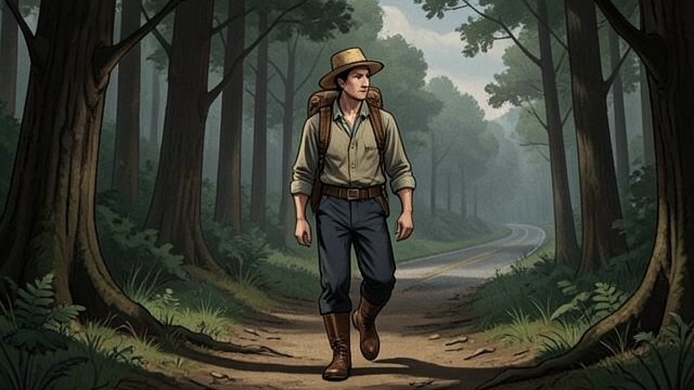 A Young Man’s Departure from "Book of Revelation". A Young Man’s Departure An imagined adventure At twenty, Shorey describes himself as preparing for a great adventure in Alaska after years of farm work.