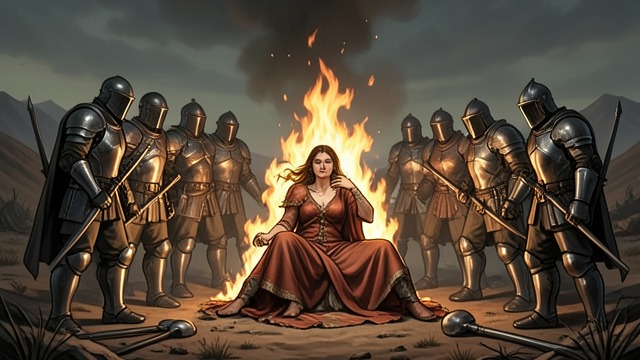 Kings Turn against Her from "Book of Revelation". Kings Turn against Her An alliance breaks The ten kings who had shared power with the Beast turn against the woman.