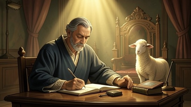 Recording the Visions from "Book of Revelation". Recording the Visions A written testimony John records the throne, the Lamb, the scroll, and the opening visions of judgment.