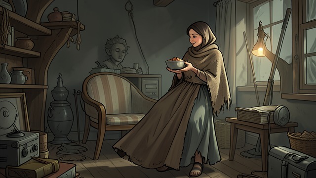 The Widow Shares from "Book of Revelation". The Widow Shares A last meal Shorey recalls Elijah’s encounter with a widow who has only enough food for herself and her son.