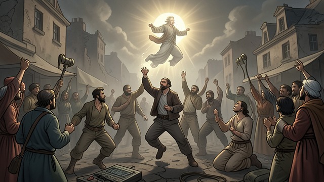 Life from the Spirit from "Book of Revelation". Life from the Spirit Resurrection before the crowd After three and a half days, the Spirit of life from God enters the witnesses and they stand again.
