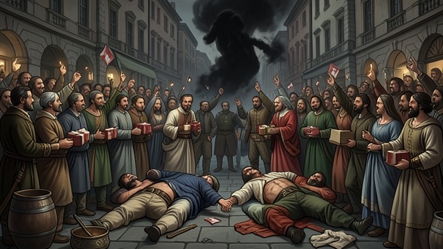 The Beast Kills Them from "Book of Revelation". The Beast Kills Them Testimony completed When the witnesses finish their appointed testimony, the Beast makes war against them and kills them.