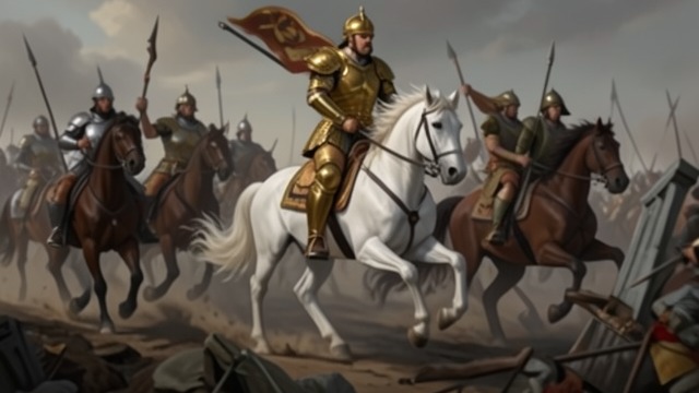 Christ Rides to War from "Book of Revelation". Christ Rides to War The heavenly warrior Heaven opens and Jesus Christ rides a white horse, called Faithful and True.
